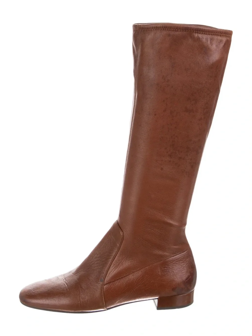 Prada Leather Riding Boots